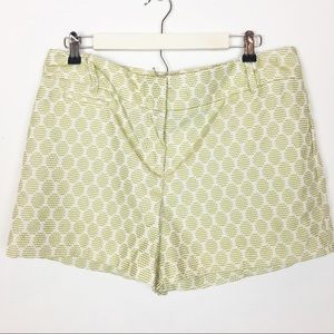 Ann Taylor LOFT Green and White NWT Patterned A1